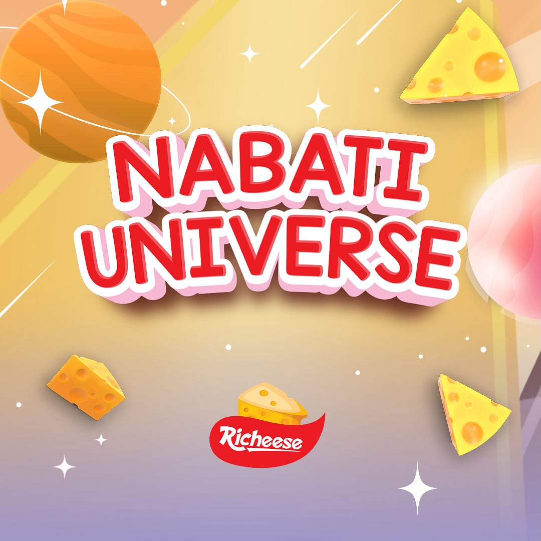 pada tau belom ges kalo  #NabatiUniverse sekarang lagi collab idol grup korea loh