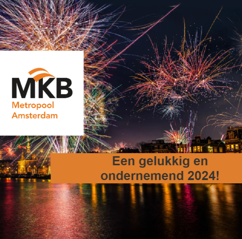 MKBAms's tweet photo. Wij wensen al onze relaties een gelukkig, inspirerend, duurzaam en succesvol 2024. Vanuit MKB-Metropool Amsterdam blijven wij graag de belangen van de MKB bedrijven vertegenwoordigen. Niet alleen in Amsterdam maar in de algehele Metropool regio.
#MKB #Amsterdam #Metropool https://t.co/TzsRrLSC7p