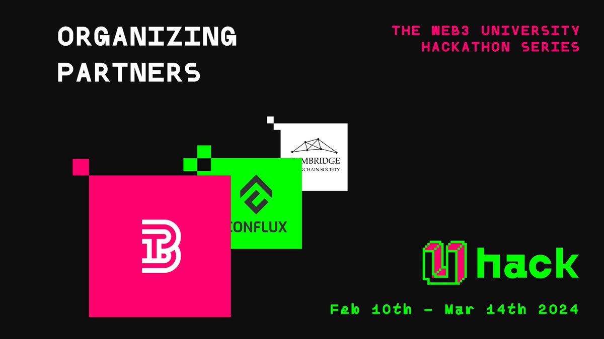 U_HackWeb3's tweet image. 👥🤝We’re excited to introduce our co-hosts @BlockTechldn, a dynamic ecosystem where London’s blockchain communities converge.

Tapping into the startup scene, they help students channel blockchain technology to tackle real world issues by transforming ideas to reality💡