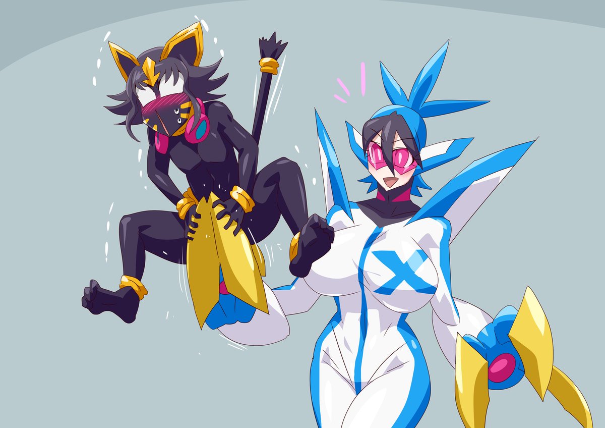 「エクシーファさん。 #キュアライダー #ライダー少女」|オトカム@リク土日受付停止中のイラスト
