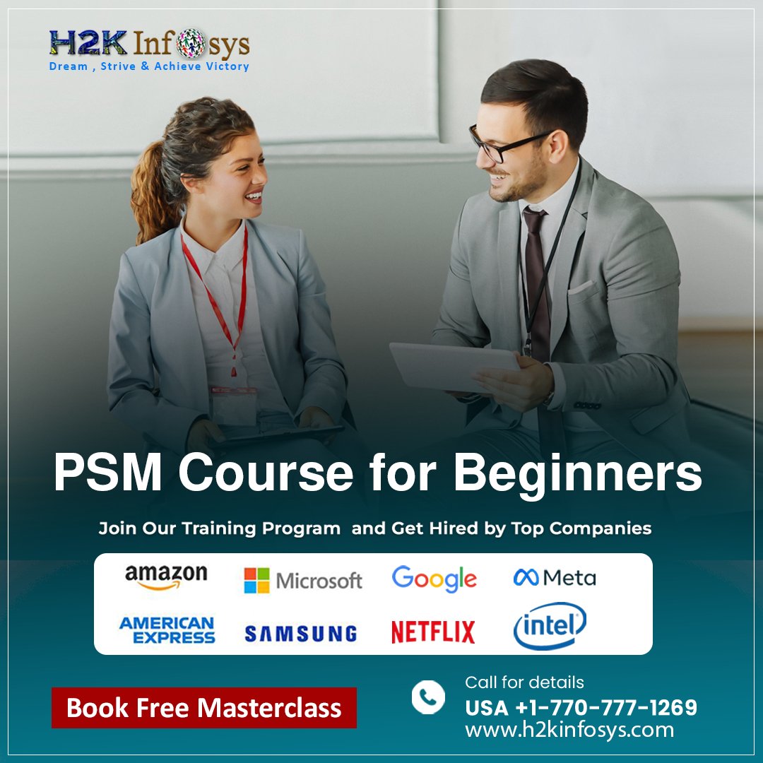 h2kinfosys's tweet image. Embrace 2024 with our Agile PSM course at H2k Infosys! Did you know Agile projects are 28% more successful than traditional ones? 
Enroll Here: bit.ly/3lxpch1
Call: +1 770-777-1269 
#agileandscrumcourse #agilescrumfoundationcourse #agilecoursecertification