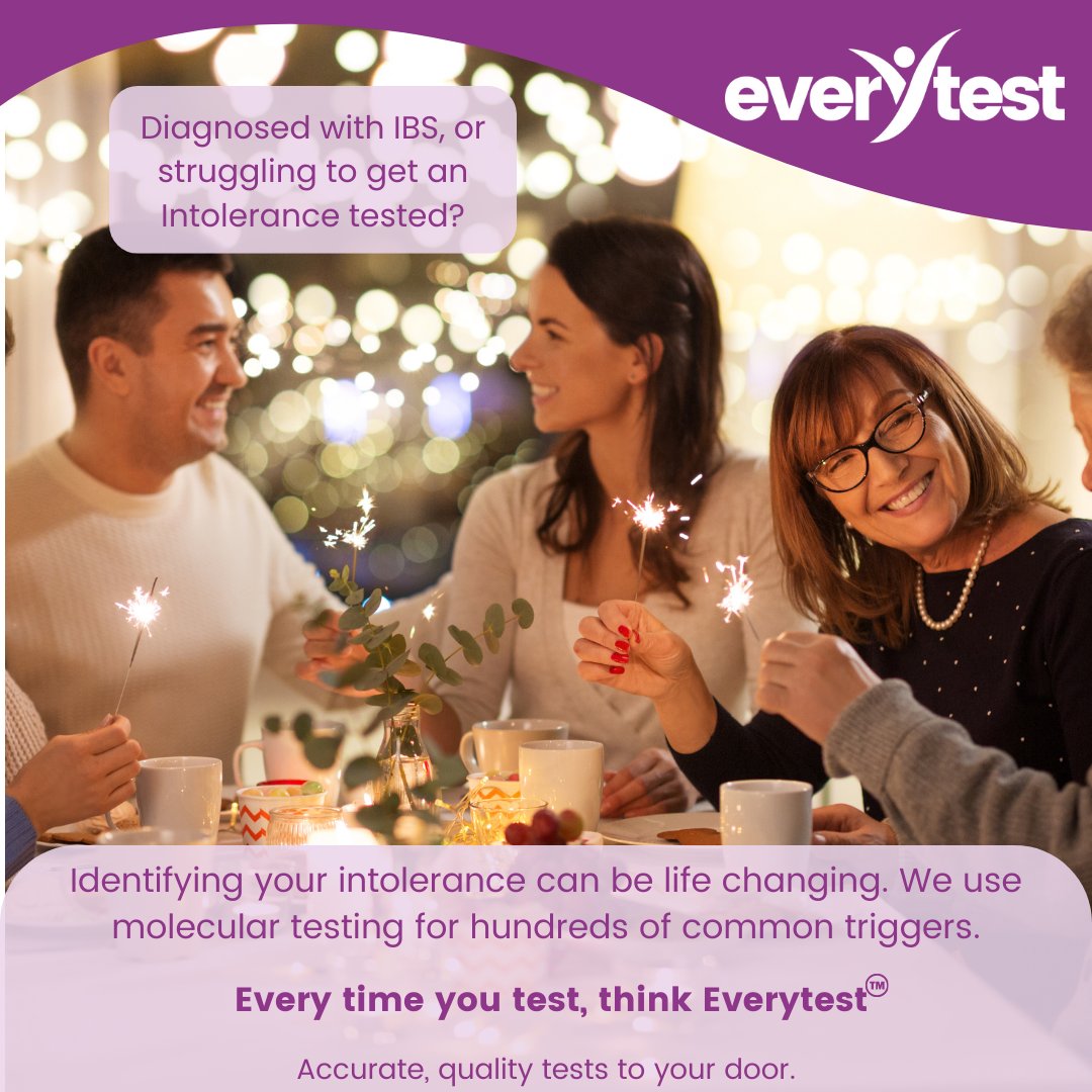 everytestUK's tweet photo. If your memory of Christmas lunch was bloating and stomach upset, isn’t it about time you checked if you have an allergy or intolerance?
Everytest™ takes away the guesswork. Want to learn more? Please visit our website at https://t.co/6YFcM6T51a
#selfgrowthtips #foodallergies https://t.co/4DDWWCRc5n