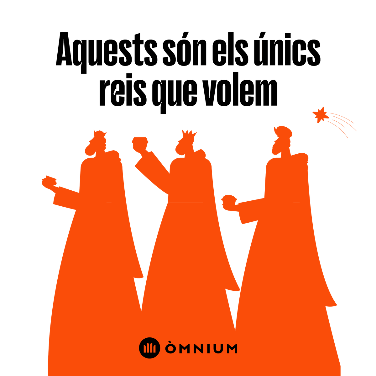 En la nit més màgica esperem amb alegria l'arribada dels Reis d'Orient, els únics que volem! 🐪🐪🐪🥳