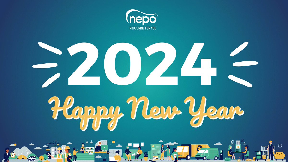 🌟 Wishing a #HappyNewYear to all our followers!🌟

#ProcuringForYou #PublicSector