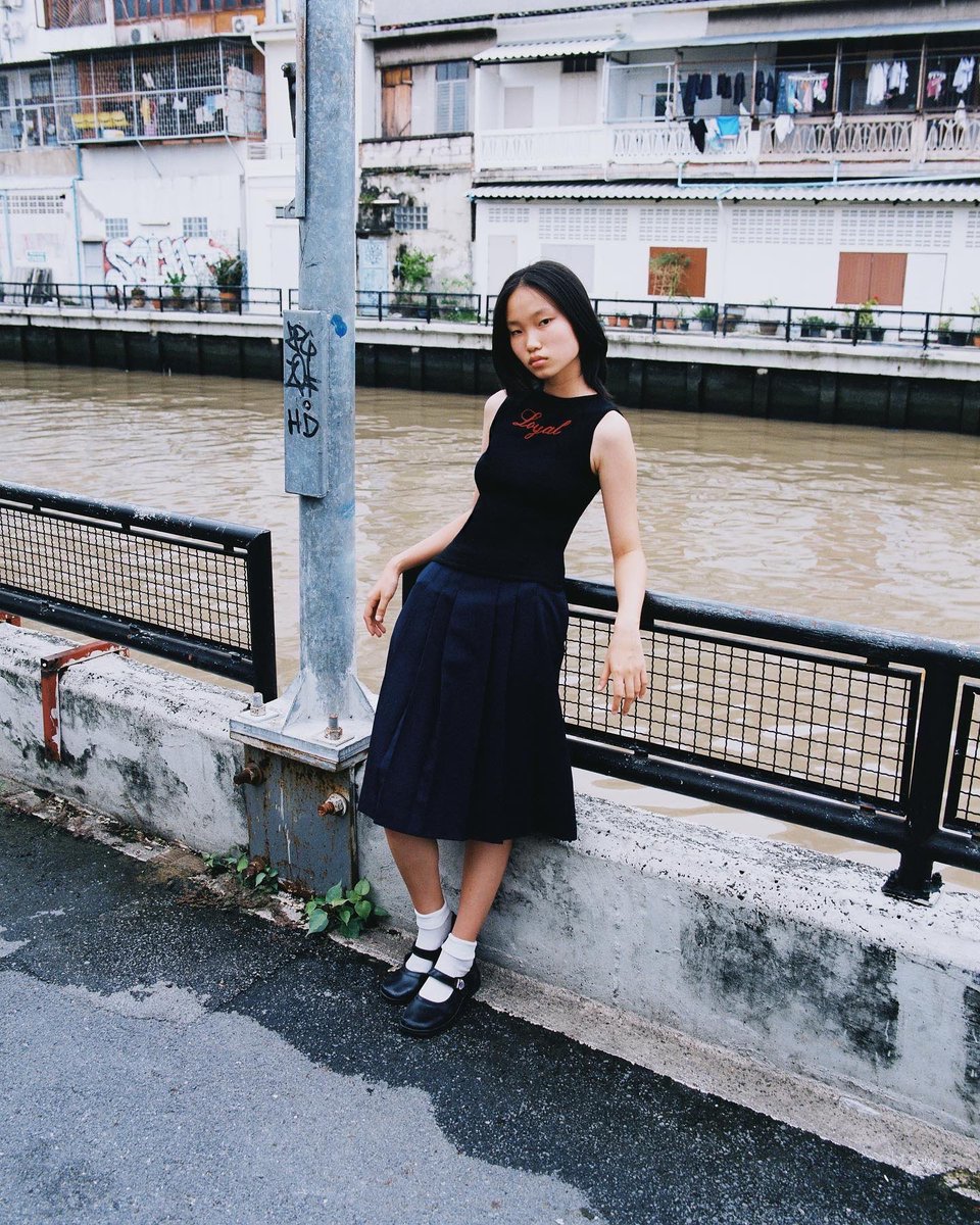 Loyal top from the TANK AIR is family campaign ఌ