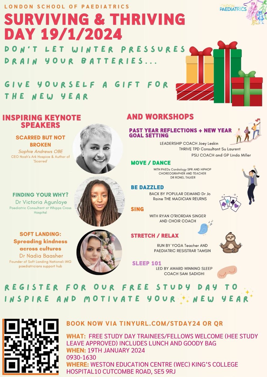 London Paediatrics (@londonpaeds) on Twitter photo Surviving and thriving day 19th Jan 2024 from <a href="/LondonPaeds/">London Paediatrics</a>! Start the new year with inspiration and motivation! A free study day- tinyurl.com/STDAY24 #medtwitter #MedEd #MedX <a href="/jround999/">Jonathan Round</a> <a href="/nadiaaudio/">Dr Nadia Audhali</a> <a href="/niameredydd/">nia williams</a> <a href="/Paedsoftlanding/">TeamSoftLanding</a> <a href="/RCPCHtweets/">RCPCH</a> <a href="/rcpch_trainees/">RCPCH Trainees</a> Surviving and thriving day 19th Jan 2024 from <a href="/LondonPaeds/">London Paediatrics</a>! Start the new year with inspiration and motivation! A free study day- tinyurl.com/STDAY24 #medtwitter #MedEd #MedX <a href="/jround999/">Jonathan Round</a> <a href="/nadiaaudio/">Dr Nadia Audhali</a> <a href="/niameredydd/">nia williams</a> <a href="/Paedsoftlanding/">TeamSoftLanding</a> <a href="/RCPCHtweets/">RCPCH</a> <a href="/rcpch_trainees/">RCPCH Trainees</a>