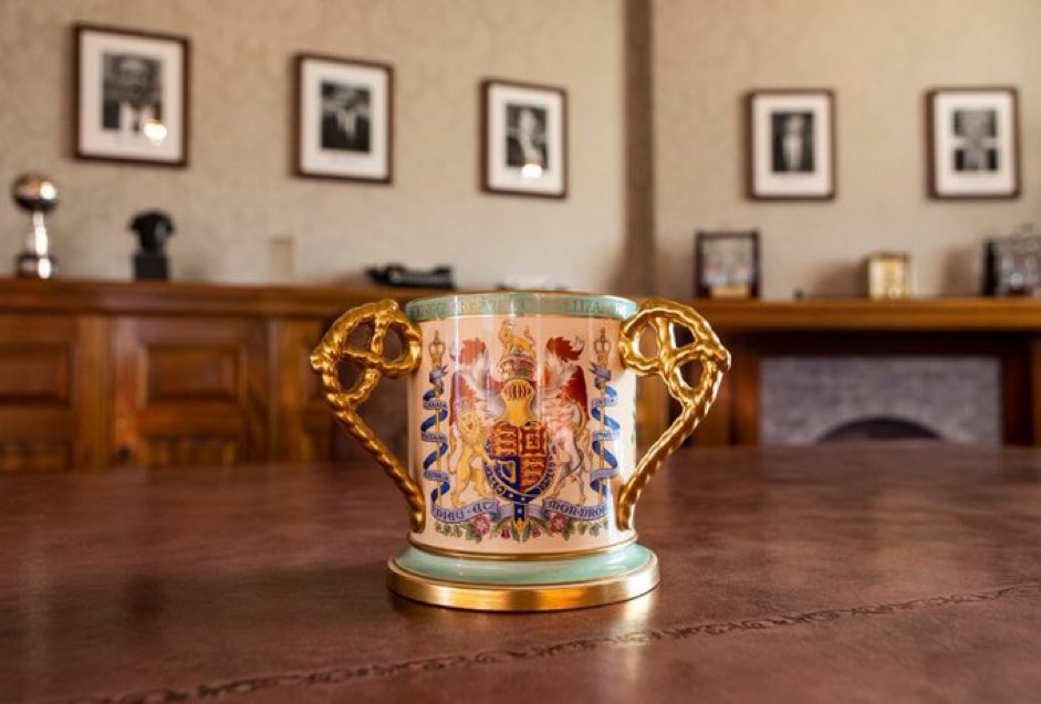 RFC_Michael_'s tweet photo. Today, Rangers welcome Kilmarnock to Ibrox Stadium in the first home match of the New Year. 

The Loving Cup, a gift from Stoke City in 1937 is a remarkable chapter in the clubs history.

🥃 The loyal toast to HM The King and Football will take place in The Blue Room pre-match. https://t.co/fNI3OPRKa5