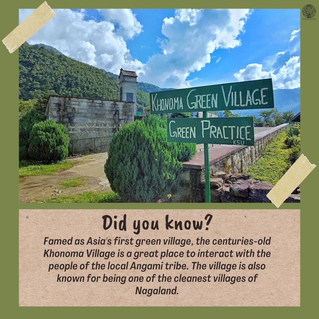 iccr_hq's tweet photo. #DidYouKnow ?

#Asia's first green #village, the centuries-old #Khonoma Village is also known for being one of the cleanest villages of #Nagaland.

#India #RuralGemsofIndia #IncredibleIndia https://t.co/5F8cCzWXOP