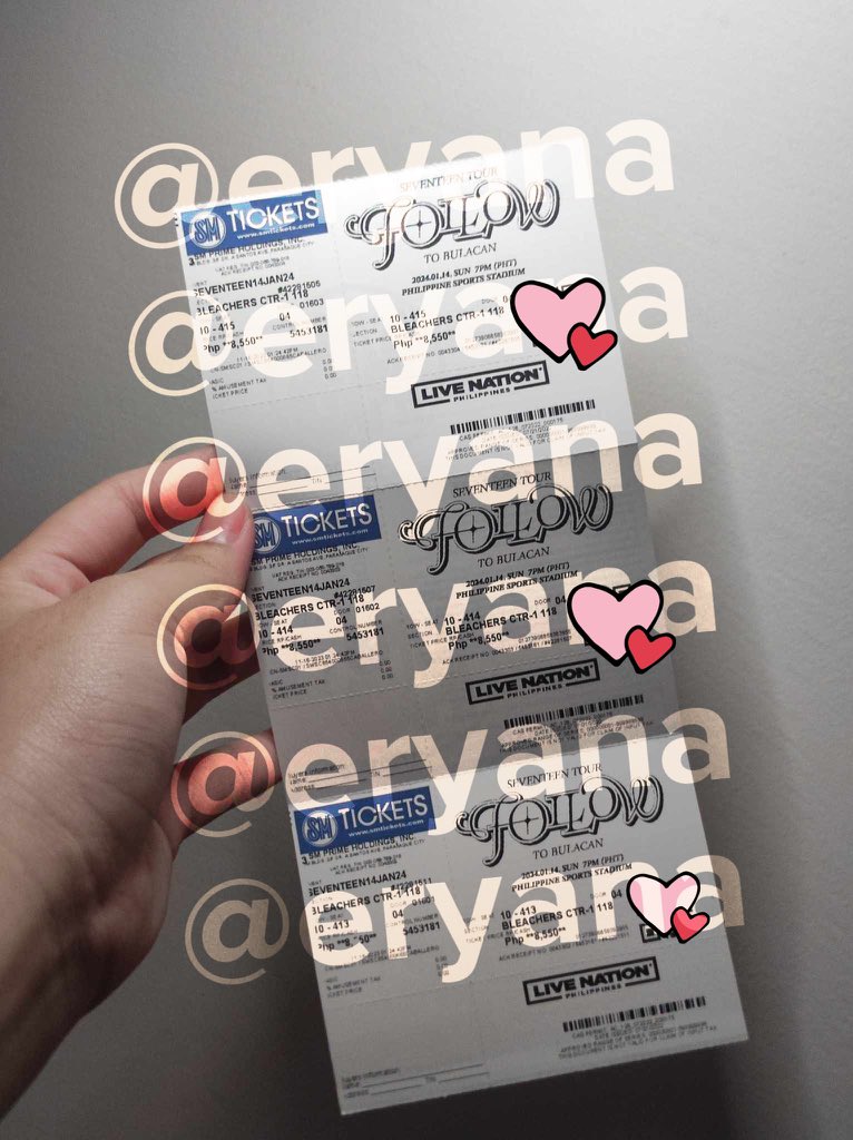 vtancart's tweet photo. wts lfb ph seventeen tour follow to bulacan 

(1) Bleachers Center 1 (118)
• discounted price:
 - 8.8k 
• secured during gensale 
• claimed ticket already
• can meet-up around Gateway/Trinoma
• rfs: conflict schedule 🥹

📩 DM me if interested! https://t.co/YAUIoYHiCL