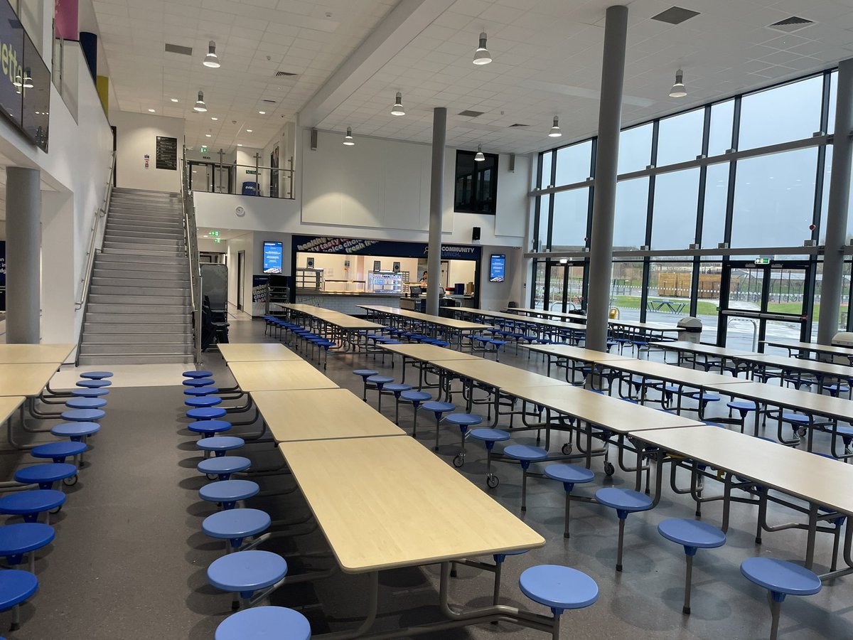 One of our principles is responsibility. This is the canteen after break and how students left it. It’s really  important to us that we take responsibility for our environment because this is where we thrive together as a community 🩵

Well done <a href="/coopbellevue/">Co-op Academy Belle Vue</a> 👏👏👏