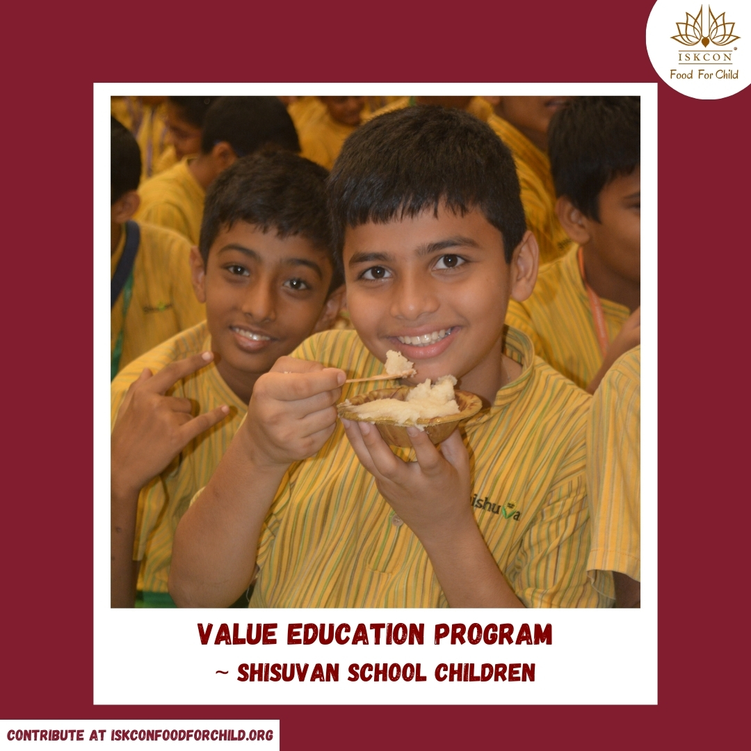 IskconFFC's tweet photo. We were delighted to have the children of Shishuvan School on our ISKCON campus.
We had fun- teaching them about various value education principles and benefits, and sharing ancient stories of good character and behavior.

#ISKCONFoodForChild #iskconjuhu #FoodForChild #food https://t.co/RkoJLETPwj