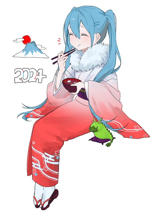 「食べ物 新年」のTwitter画像/イラスト(新着)