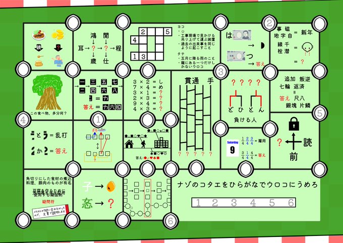 2024年 お年玉謎🧧