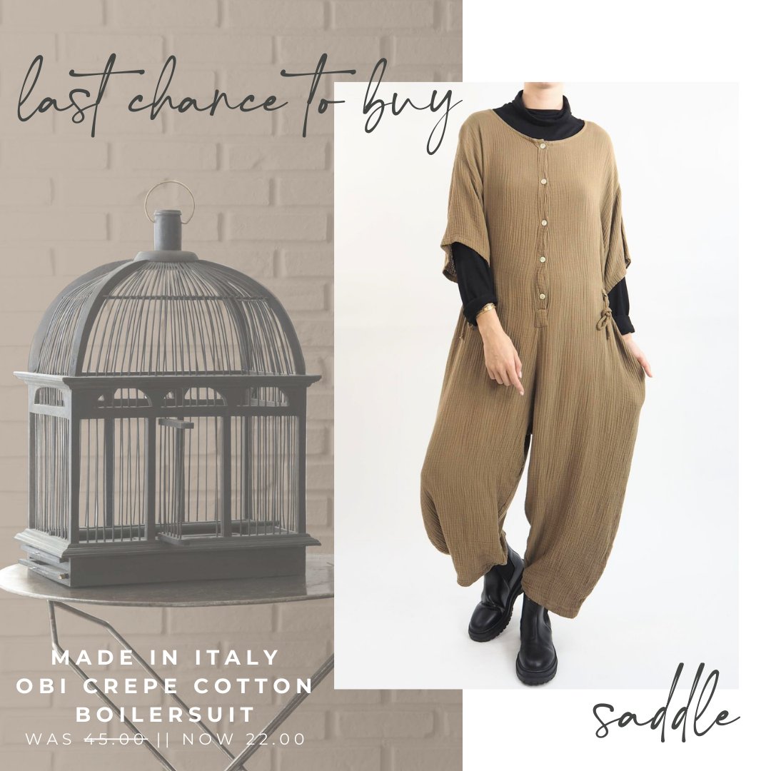 LaundryB_Online's tweet image. 📢Last call for style perfection📢
Don't miss out on the ultimate all-season Boilersuit – a wardrobe game-changer that's as chic in Summer as it is cosy in Winter!
Next Day Delivery £4.99 || FREE UK Mainland delivery over £75 📦
#FashionEssential #BoilersuitLove #StyleMustHave