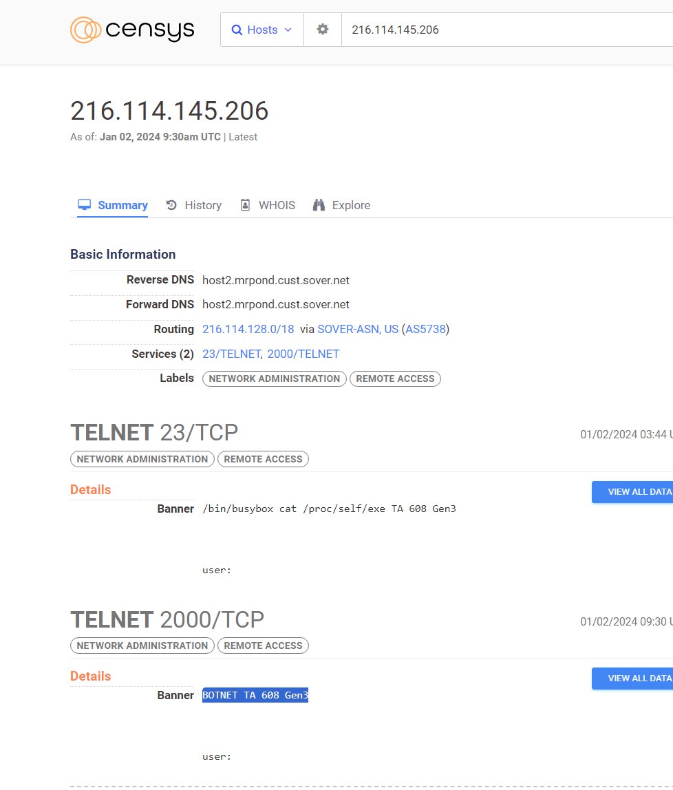 banthisguy9349's tweet photo. suspicious banner output on two ips hosted at #Sover
#botnet? https://t.co/VCHxF821LA