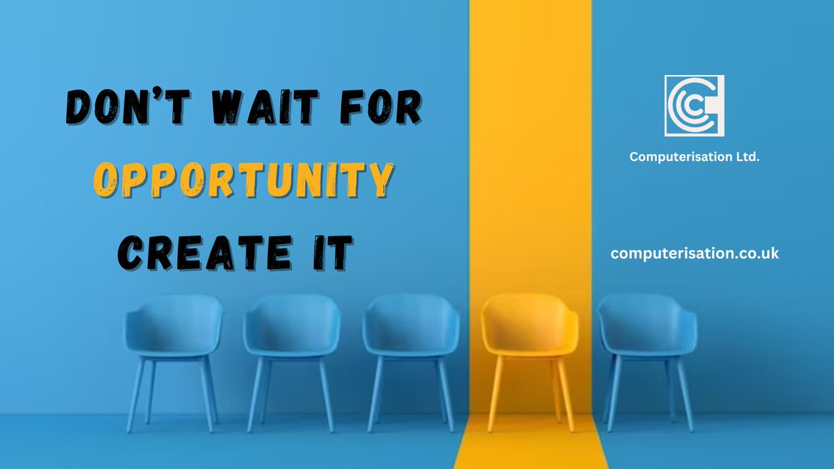 Don’t wait for opportunity, create it.

#opportunity #Softwarefevelopers #Positivelife #developersinUK #androidappdevelopment #CompLtd