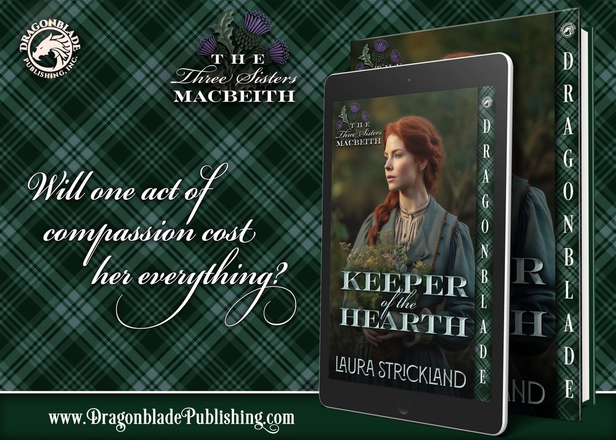 #NewRelease #Highlander #ScottishHistorical #HistoricalRomance #Dragonblade #AHAgrp It's release day for Keeper of the Hearth, the second book in my The Three Sisters MacBeith series! If you love Scottish Historical Romance, take a look!
amazon.com/Keeper-Hearth-…