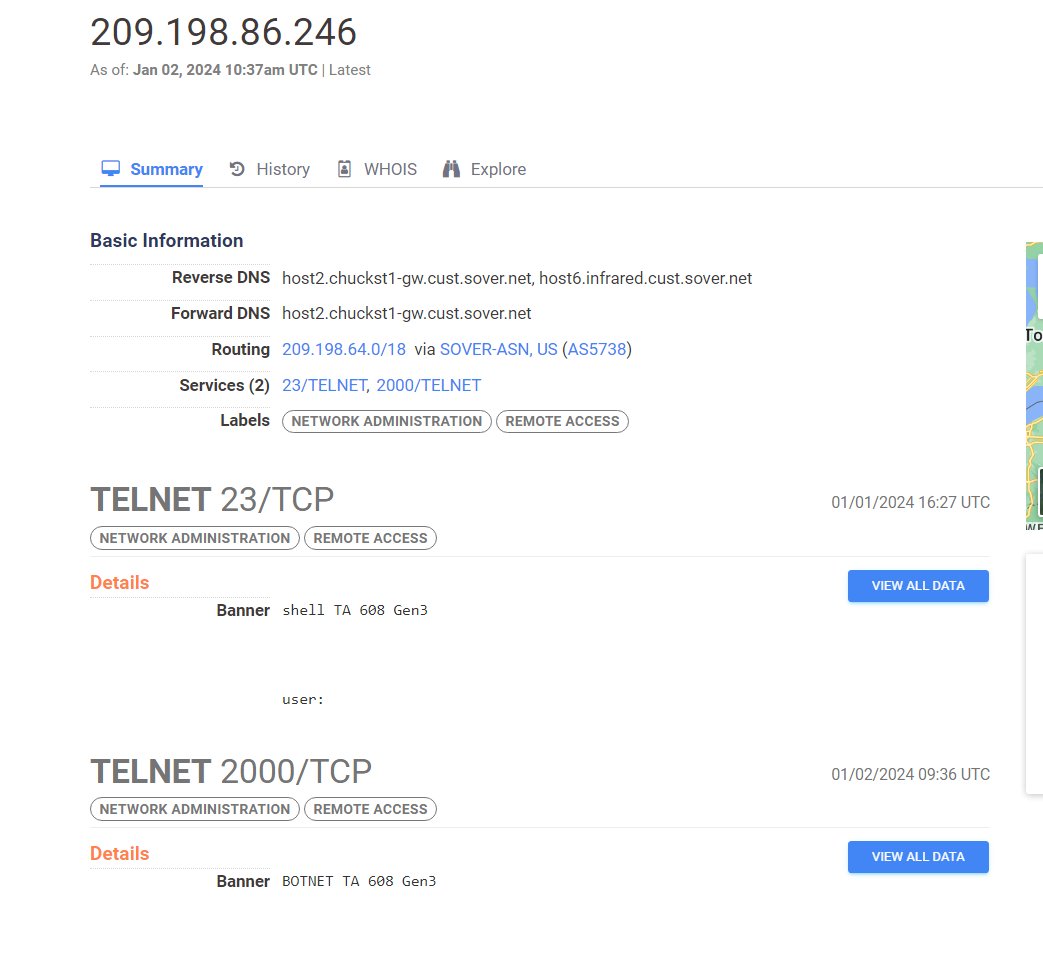 banthisguy9349's tweet photo. suspicious banner output on two ips hosted at #Sover
#botnet? https://t.co/VCHxF821LA