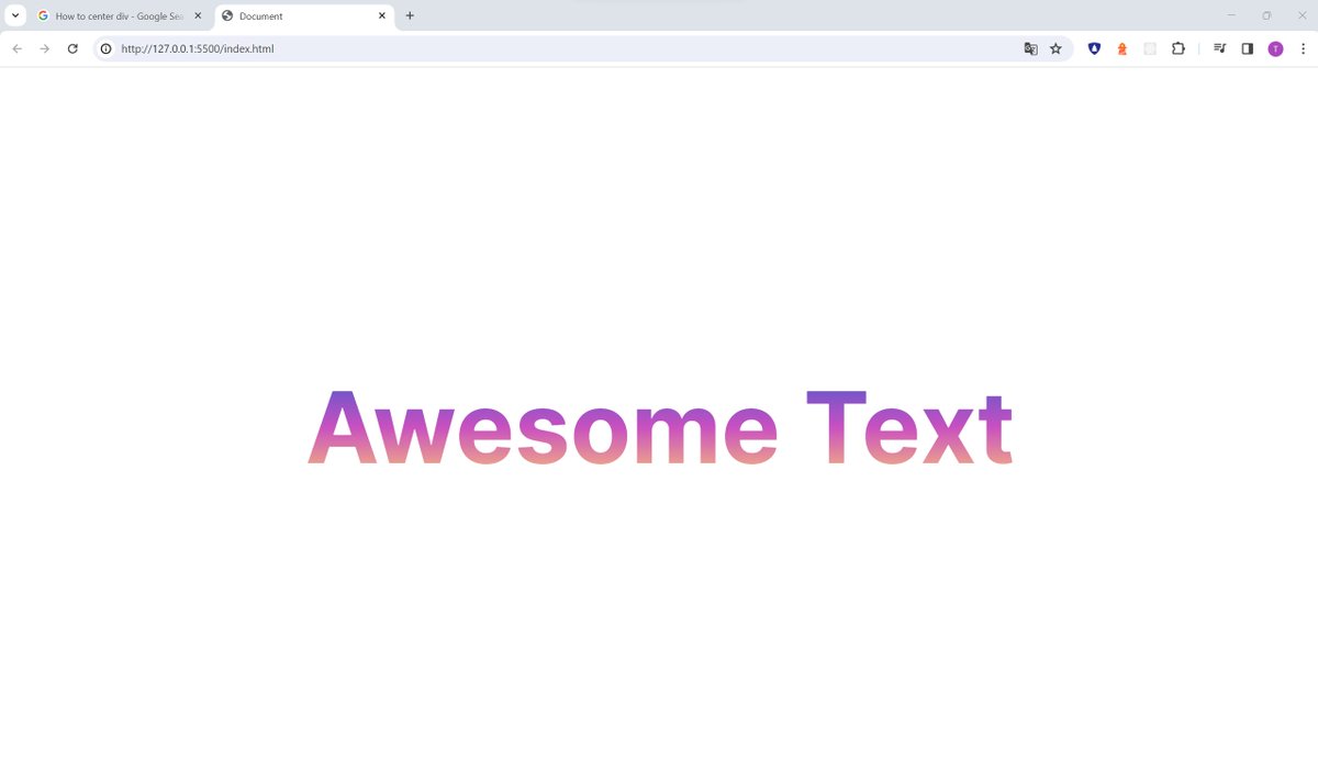 TobiasAA's tweet image. A little trick to give text a gradient in CSS!💻🧵 #WebDev #CSSMagic