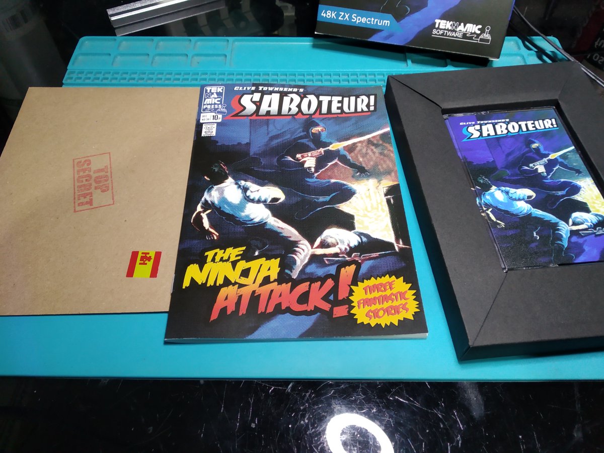 El Dr. Gusman (@gusmanb) on Twitter photo Que maravillaaa! Han llegado los reyes adelantados!
Una pasada esta edición del #Saboteur Que maravillaaa! Han llegado los reyes adelantados!
Una pasada esta edición del #Saboteur