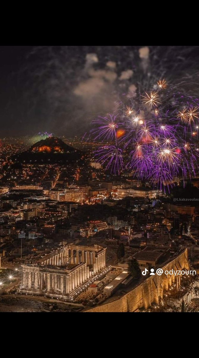 Happy New Year! #2024NewYear #Athens #Greece