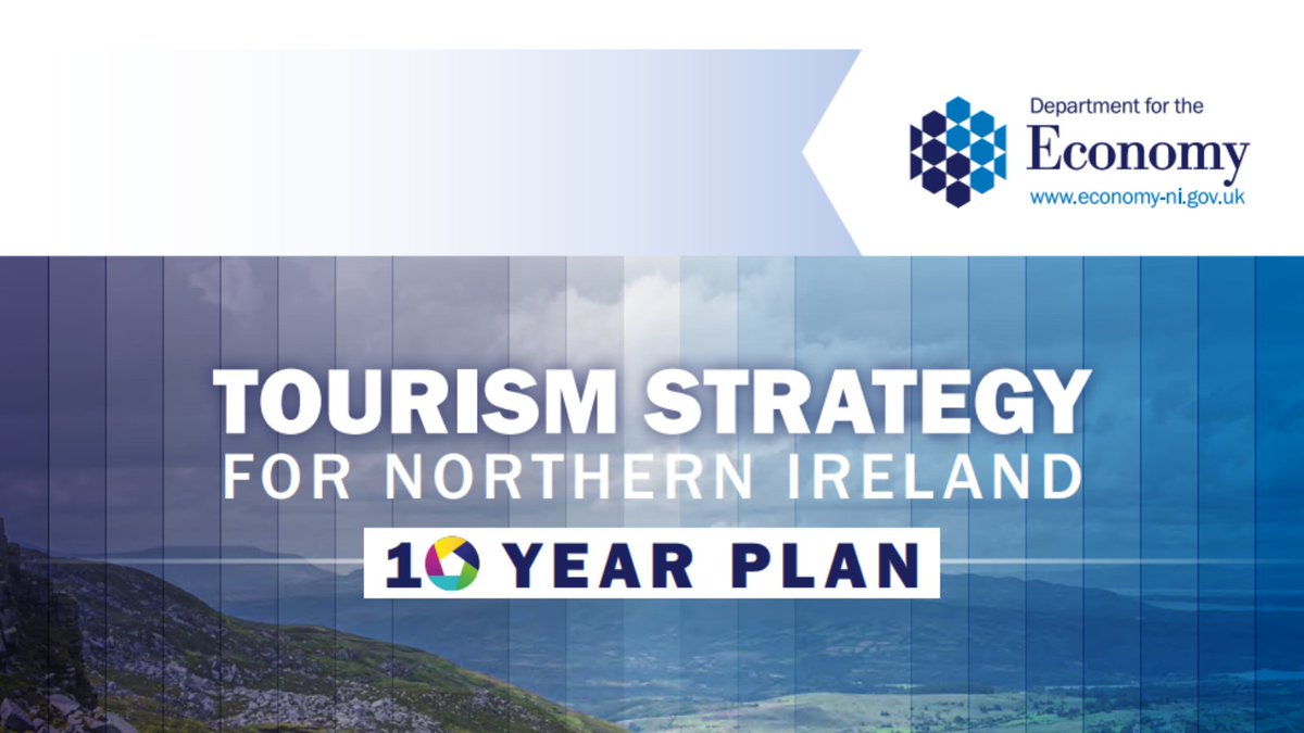 📣 Tourism Strategy: Public Consultation 📣 This is your opportunity to help shape the final strategy & next steps for the Tourism Strategy for NI: 10 year plan Consultation closes: 12th January 2024 Find Out More:- bit.ly/3vkUosw