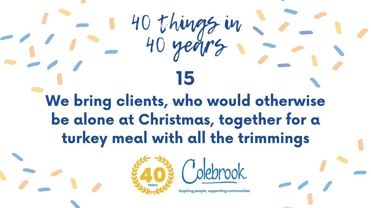 𝟒𝟎 𝐭𝐡𝐢𝐧𝐠𝐬 𝐢𝐧 𝟒𝟎 𝐲𝐞𝐚𝐫𝐬 𝐨𝐟 𝐂𝐨𝐥𝐞𝐛𝐫𝐨𝐨𝐤 𝐒𝐨𝐮𝐭𝐡 𝐖𝐞𝐬𝐭

#colebrookis40colebrookis40
#40thanniversary
#celebrating40years