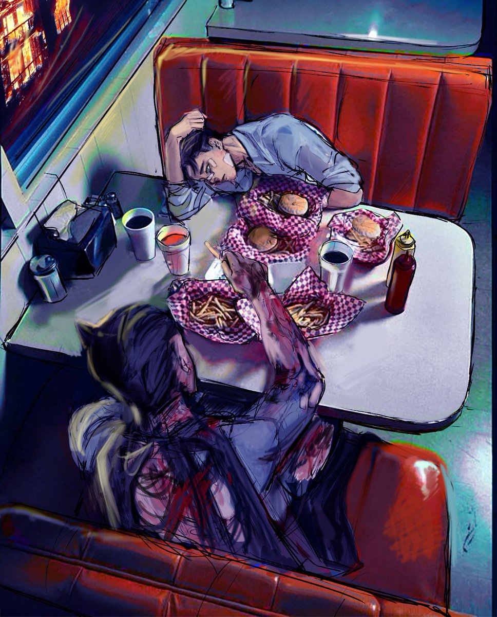 lill_Suu's tweet photo. B: "Here, Jay, have this. ... Why are you looking at me like that? *laughs* Is there something on my face?
#JayBru https://t.co/2JDZcOYXEB