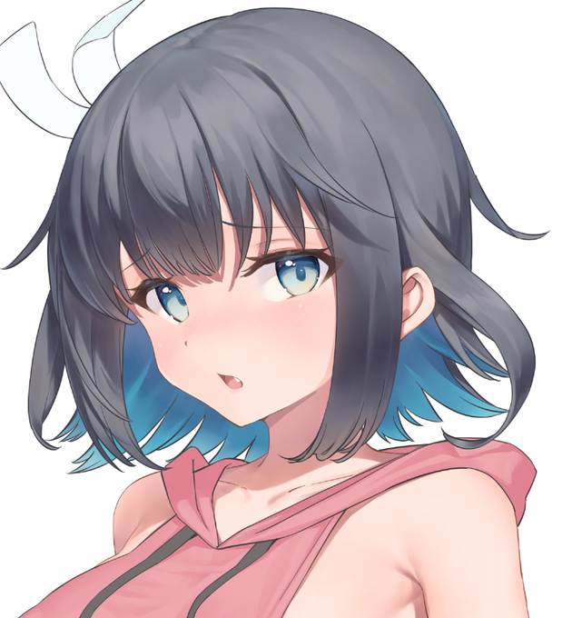 コノハちゃんの横乳を描いてる 