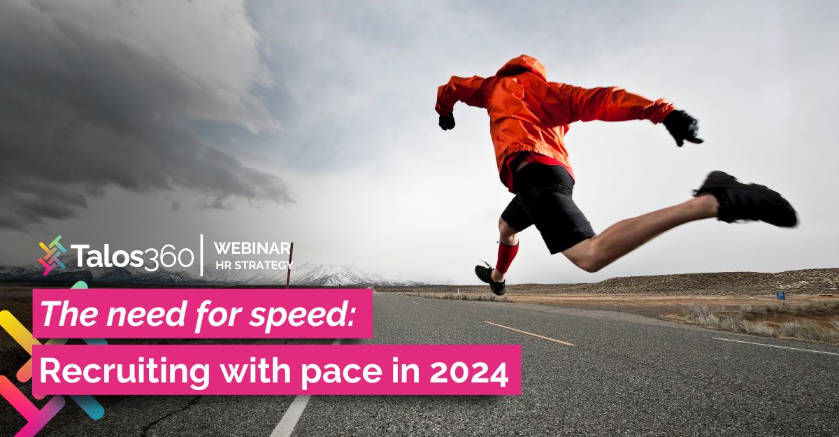Hello 2024! 👋  The new year is here, and with it, Talos360's #Webinar Wednesdays are back!

Join Tim Clifford for our first webinar of 2024, Recruiting with pace in 2024, to discover how to hire faster in the new year. 

Register for FREE here: bit.ly/3TLrETY
#hrwebinar