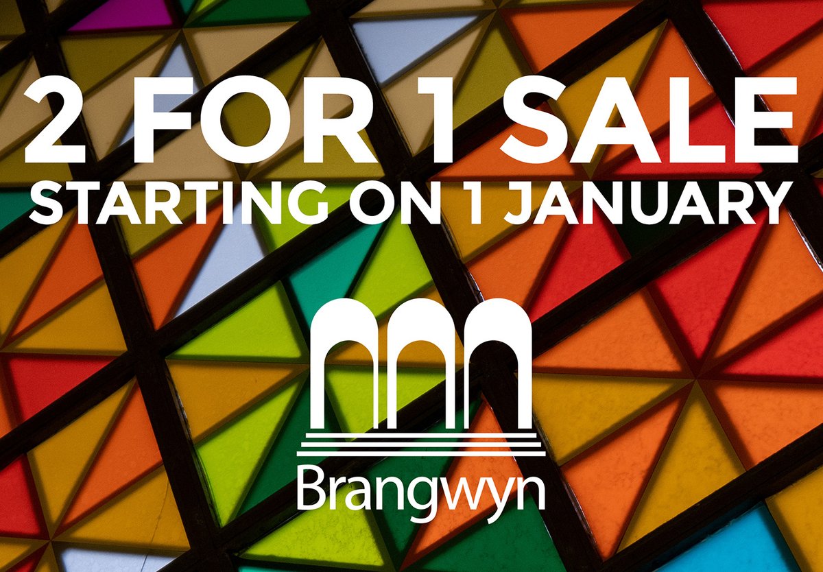 Our January 2 for 1 sale is still live until midnight 6 January. Use the code SALE to get 2 for 1 tickets on Jan & Feb’s BBC NOW concerts. brangwyn.co.uk/whats-on-2/