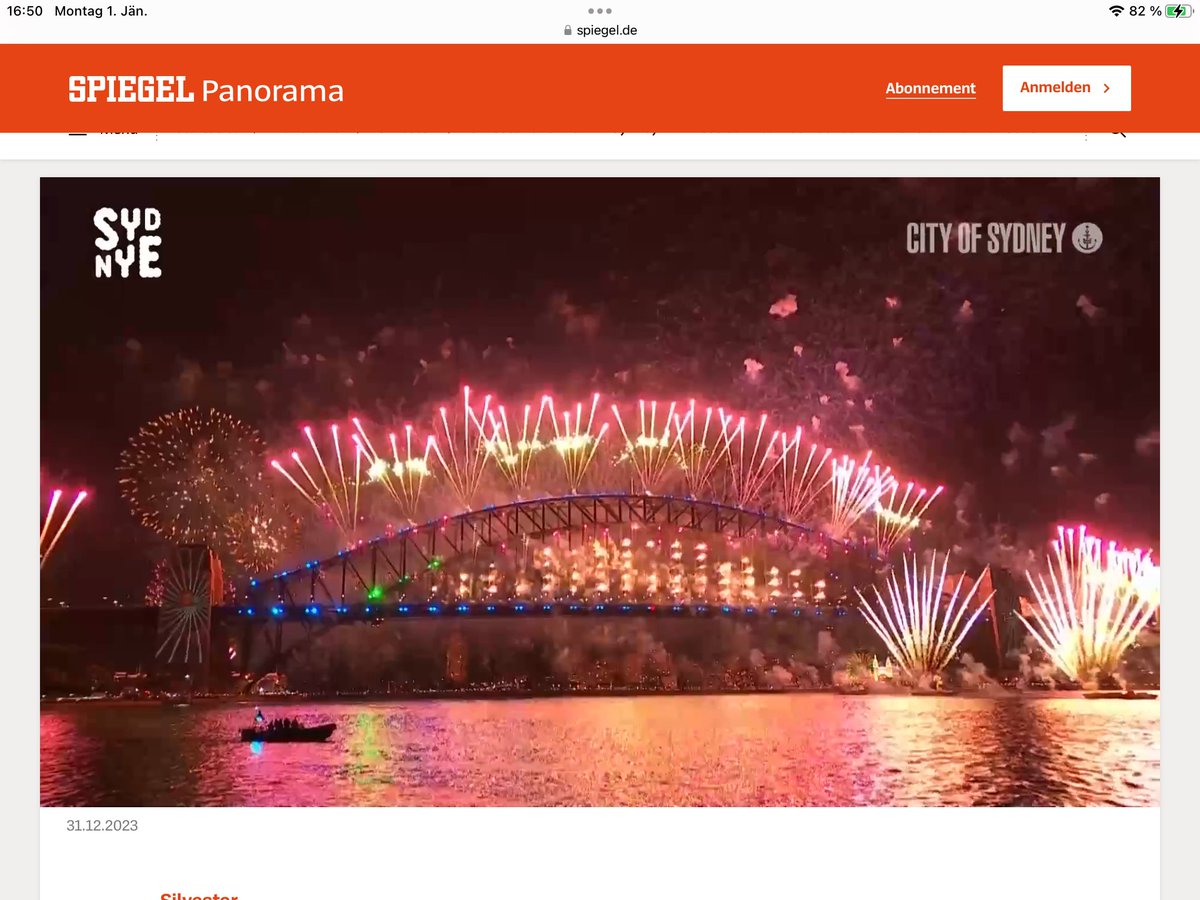 Ich möchte in Wien ein ebensolches Feuerwerk