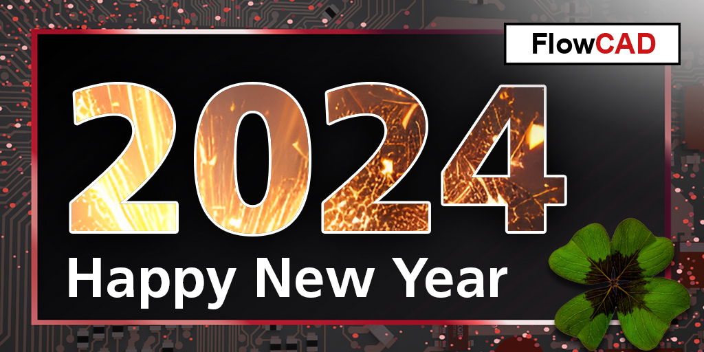 FlowCAD's tweet image. Happy New Year! 🍾🍀🥂
#PCBdesign #Simulation #Power #Electronics #EMV #Thermal #Cooling #CADparts #DataManagement