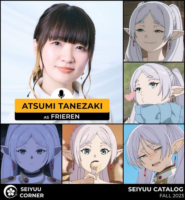 2023 was nothing short of spectacular performances from Atsumi Tanezaki!

Highlighting one of the best - the carefree but powerful mage and the protagonist of Frieren: Beyond Journey's End, Frieren the Slayer! 🧝 ✨

Vote for Seiyuu of the Season: acani.me/aots-fall23