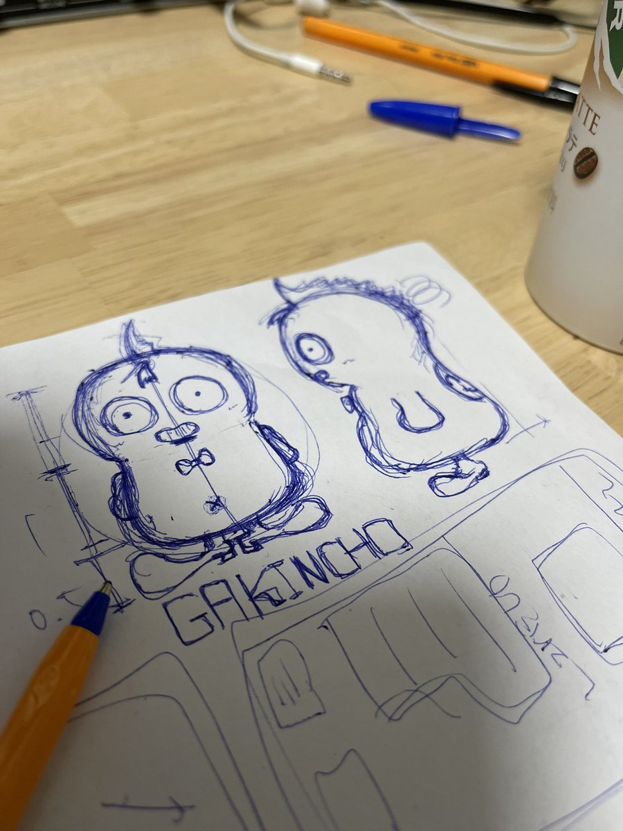 whinyclown's tweet photo. ガキンチョ。
絵苦手なんだけど、
寝ぼけてたら可愛いの書いてた。 https://t.co/Hq2G1AdonJ