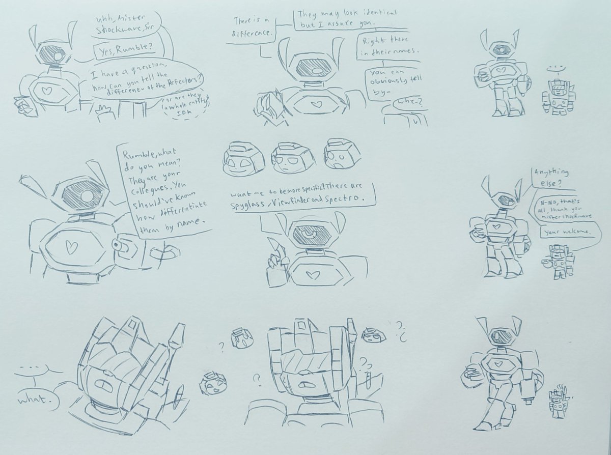 deepfriedhopes1's tweet photo. Rumble asking Shockwave about the Reflectors
#Transformers #Shockwave #Rumble #Reflector #Spyglass #Viewfinder #Spectro https://t.co/ogdxY1GiXX