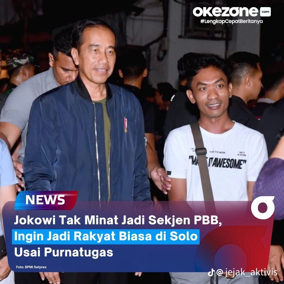 xquitavee's tweet photo. Pa @jokowi tdk ambisi kekuasaan 

Beliau hanya ingin Indonesia di pimpin oleh pemimpin yg pro rakyat dan meneruskan program2 nya utk menuju Indonesia emas ✌🇮🇩

Sehat selalu pa @jokowi presiden terbaik sepanjang sejarah Indonesia 🙏🇮🇩 https://t.co/NdtEvBSGVP