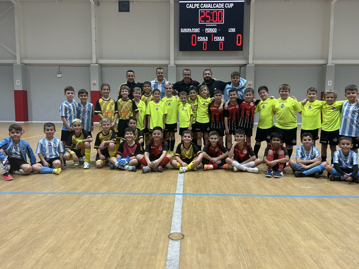 Lincoln Red Imps winners of U9 Cavalcade Cup with Oliver Slater winning player of the tournament. Thank you to everyone who supported the event. @lincolnredimpsfc @lynxfc.academy @mons_calpe_s.c_youth_academy @europapointfc