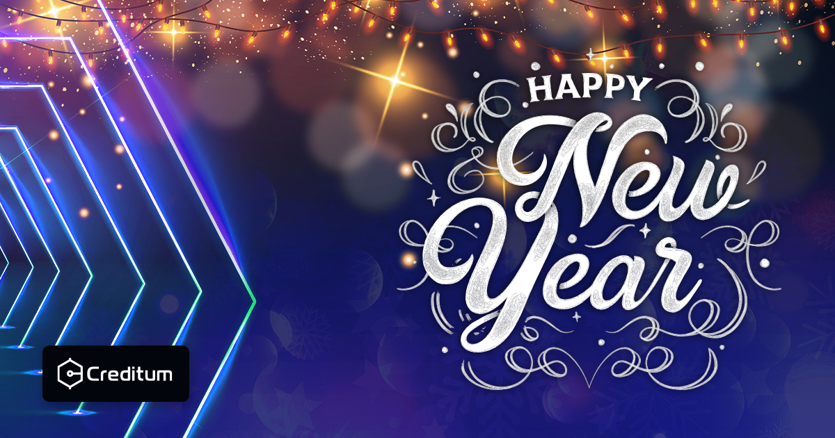 Wishing you a Happy New Year filled with success, prosperity, and joyful moments! 🎉🌟 As you step into 2024, may every endeavor lead to achievement, and every challenge bring new opportunities. Cheers to a year of growth and financial excellence with Creditum! 🚀🎊