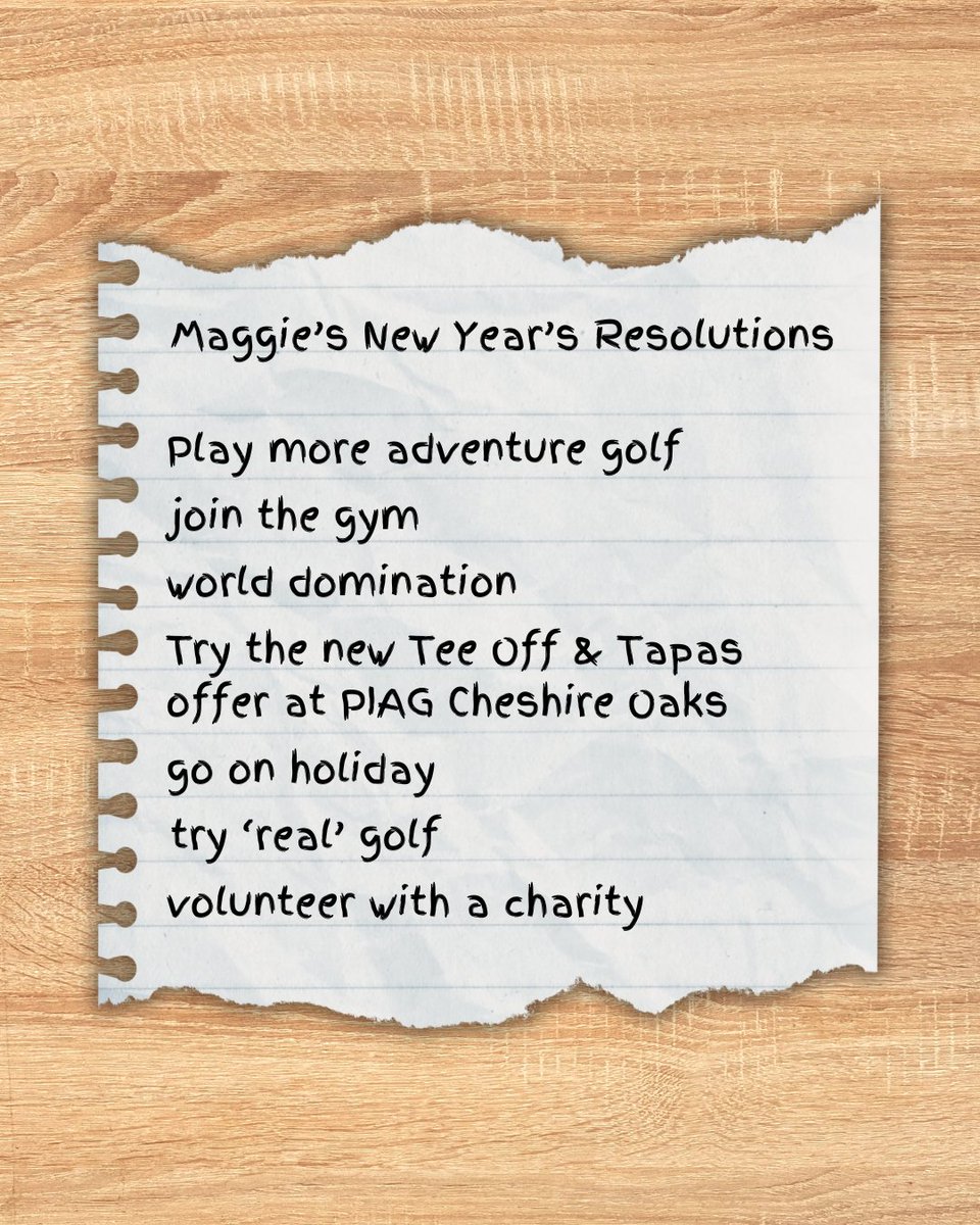 PiagCOaks's tweet photo. Look what Maggie left in the office 👀  

We think she’s excited for another year of golfing, trying new things, and continuing to support Paradise Island’s charity partners.

What’s on your list for 2024? 🗒 https://t.co/VQrWJDAav5