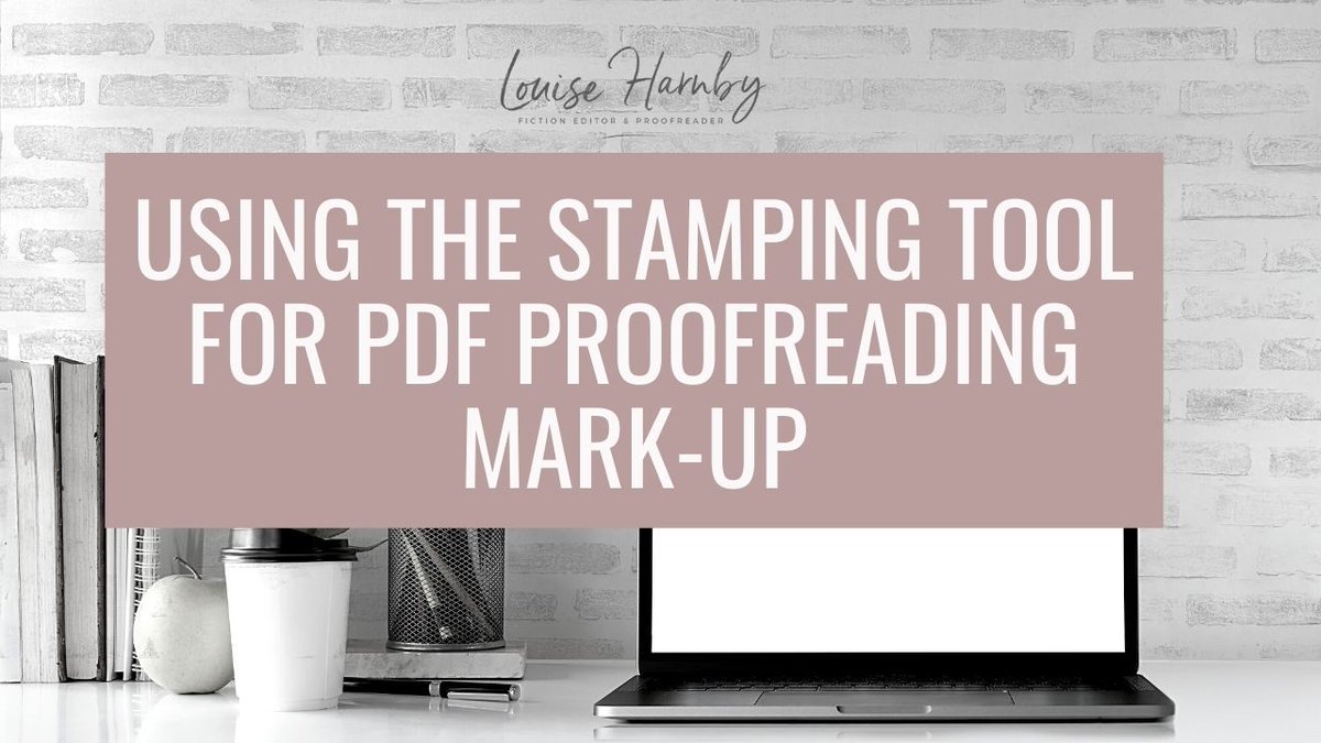 This article is all about how to use the stamping tool for PDF proofreading mark-up. louiseharnbyproofreader.com/blog/using-the…