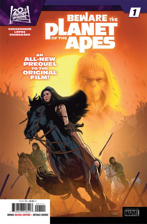 #COMICBOOKPREVIEW: Beware The Planet of the Apes #1 by #MarcGuggenheim, #AlvaroLopez & more... from @Marvel. #comics #comicbooks ow.ly/Nl1B50QmTaW