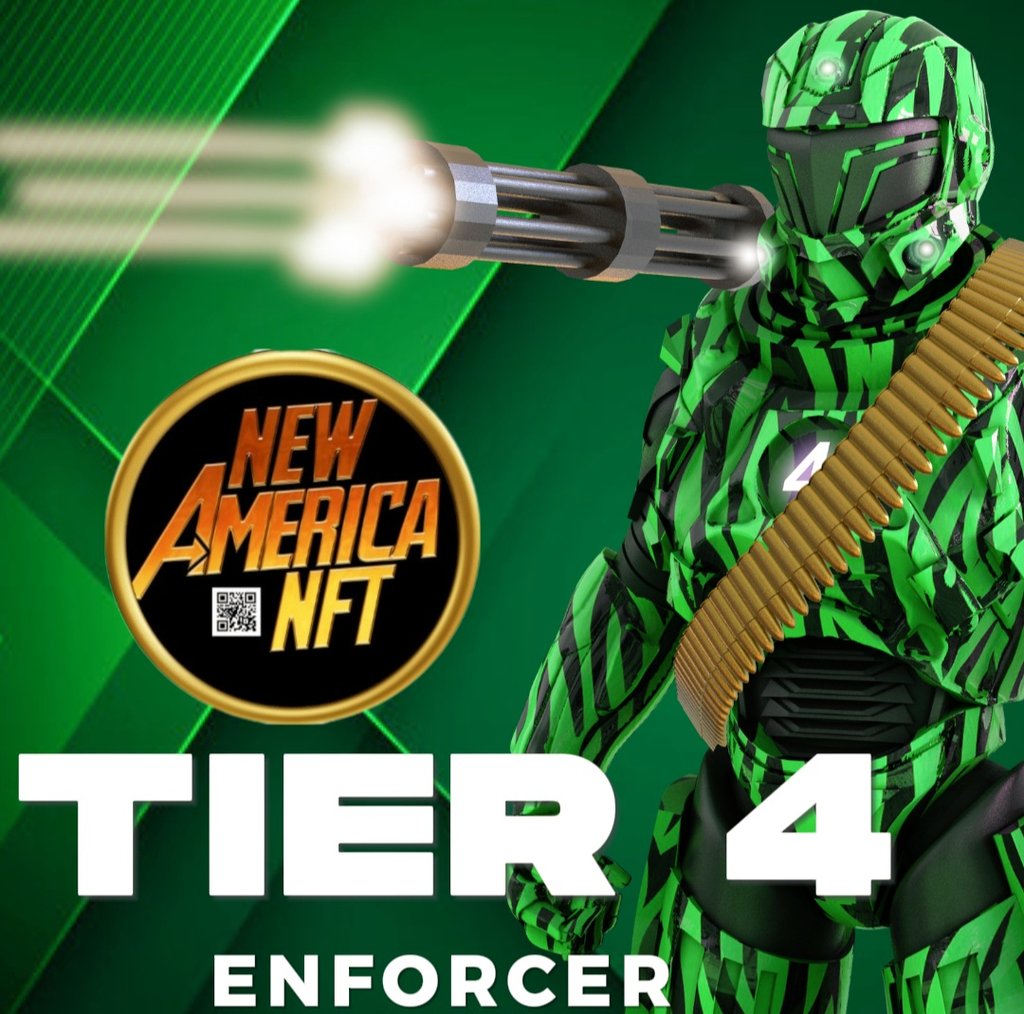 NEWAMERICANFT's tweet photo. Tier 4 Enforcers ๐ฅ๐ฅ๐ฅ๐ฅ๐
๐ฎ This Blaster and Skin will be available for Tier 4s in the Lobby.
Tier 1 vs Tier 4 Who you got?
๐ฎ Multiplayer competition is coming soon.
๐คGrab your Enforcers from @EbisusBay
๐ฎ Get Ready to #KILL4CRO
#Web3gamingโฏโฏโฏ #cronos #NFTs https://t.co/VqJkxdm0LX