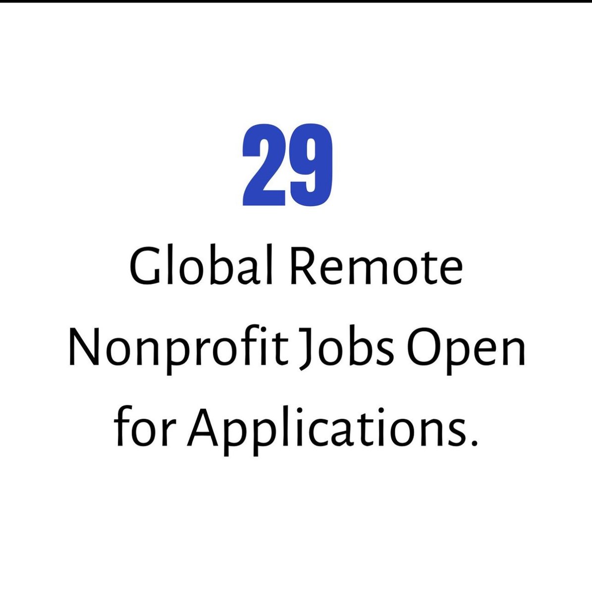 Passionate about making a difference? 29 Global Remote Nonprofit Job Opportunities and more(Open to several nationalities)

Deadline: Varies

Link shorturl.at/mwHI7

#NonprofitJobs #RemoteWork #GlobalOpportunities #MakeADifference #hiring #jobsalert