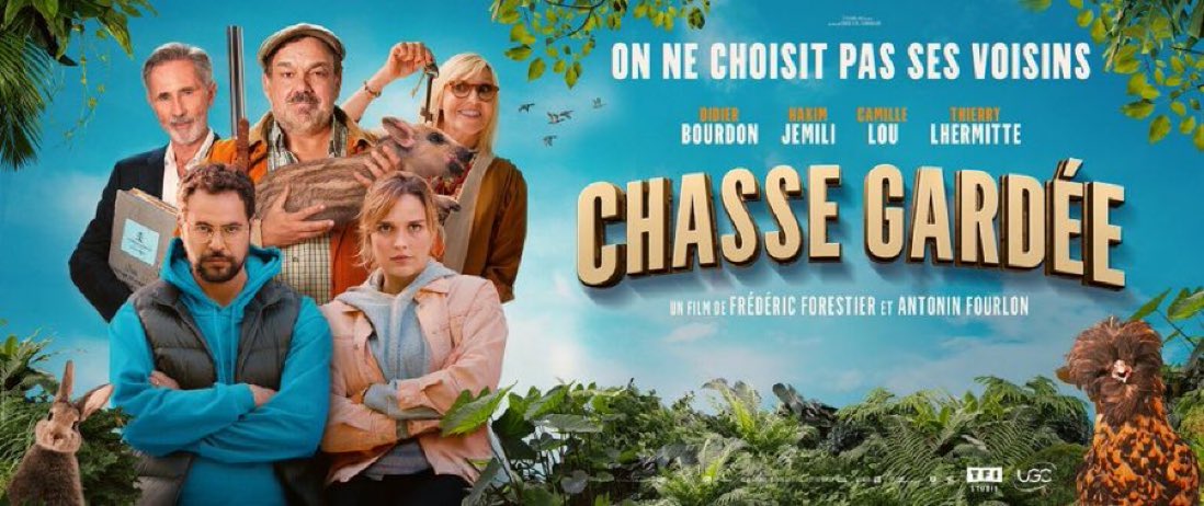 🔵 Enorme 2ème week-end pour #ChasseGardée en hausse de 73% : 394.495 entrées France sur 568 copies. Cumul : 723.903 entrées. Le million sera largement dépassé. cc <a href="/ugcdistribution/">UGC DISTRIBUTION</a> <a href="/Hakimjemili/">Hakim</a> <a href="/CamilleLou_Off/">Camille Lou</a> <a href="/chantalladesouO/">Chantal Ladesou Off</a> <a href="/jefcayrey/">Jean-François CAYREY</a> <a href="/JulienPestel/">Julien Pestel</a>