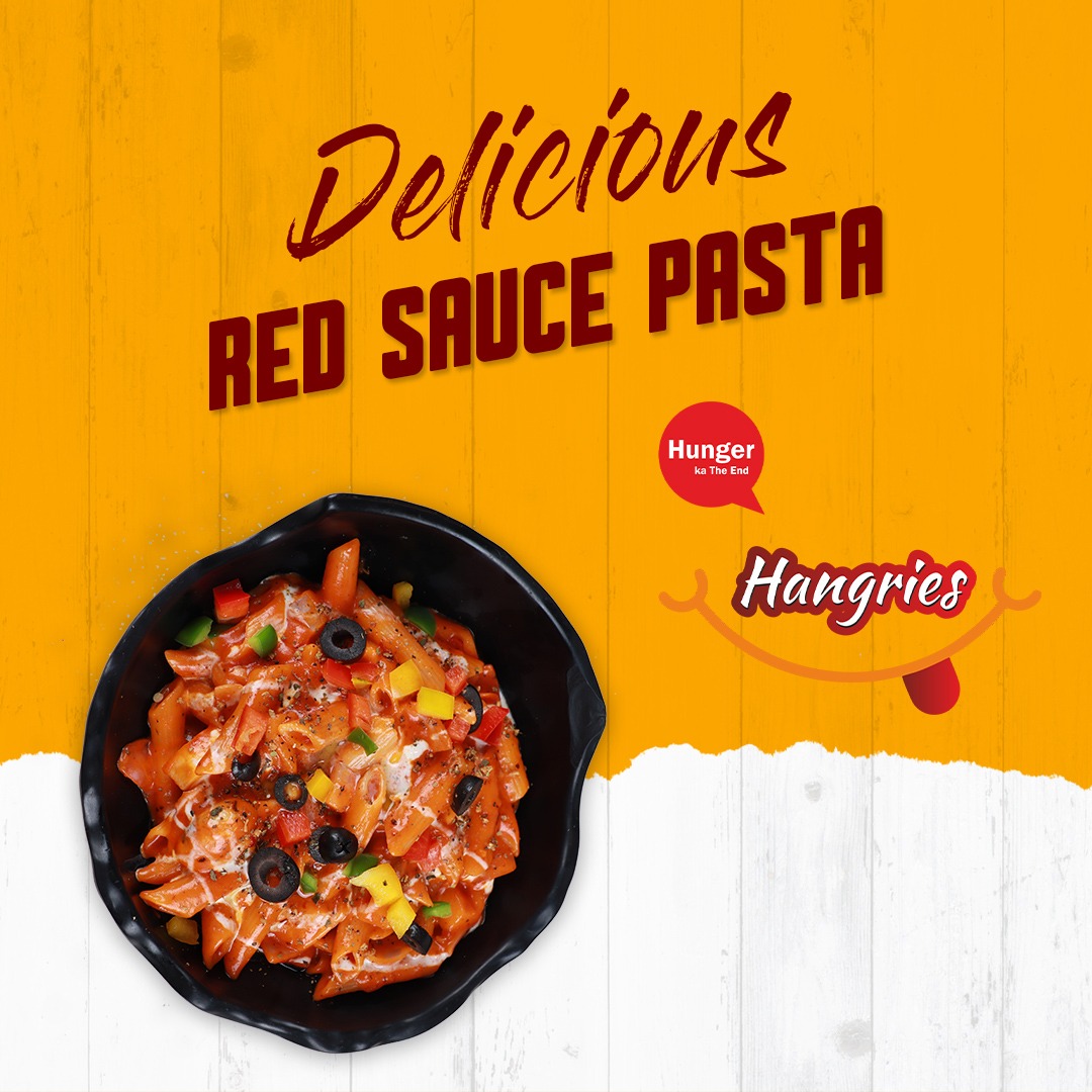 🍝✨ Indulge in the Richness of Red Sauce Pasta at Hangries! ✨🍝
#hangries #redsaucepasta #foodieheaven #foodcravings #saucydelights #yummybites #pastaexpress #flavorfrenzy #foodheaven #fastfood #foodexplorer