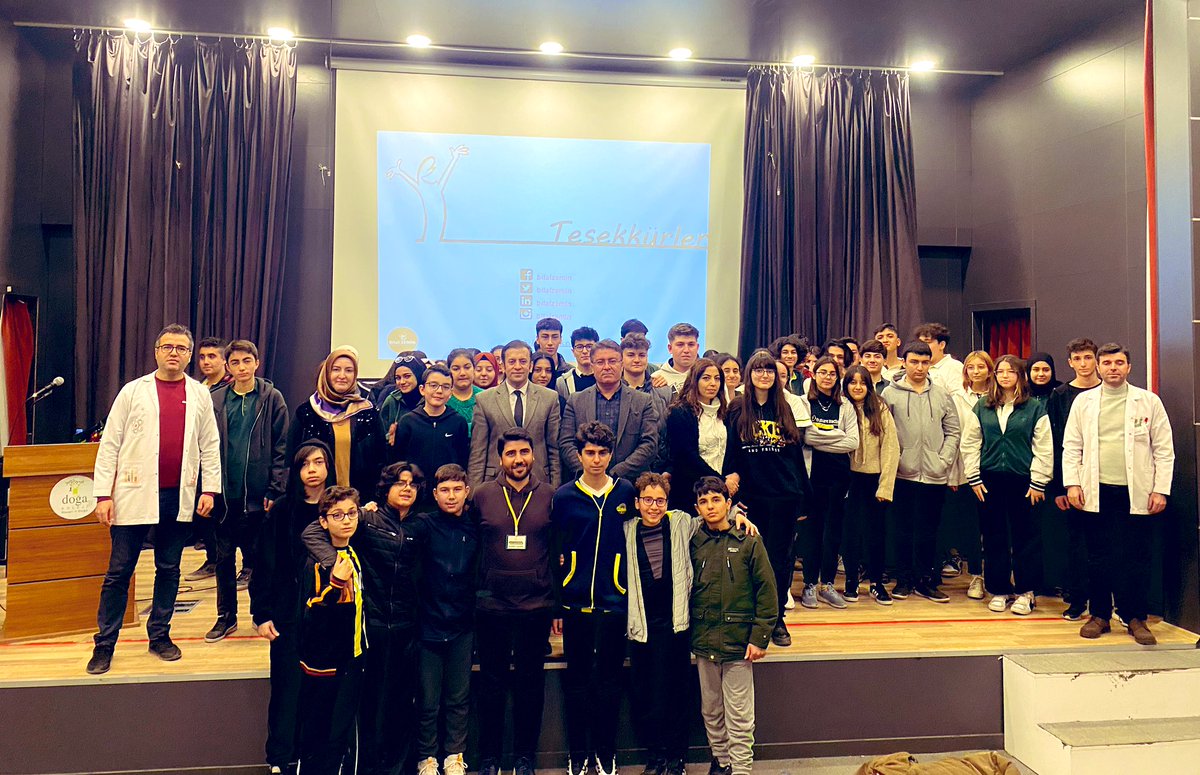 Sosyal Sorumlu Genç Liderler yetiştirme misyonu taşıyan <a href="/tMBADogaSchools/">t-MBA</a> kapsamında düzenlenen “Girişimcilik ve Sosyal İnovasyon” seminerine iştirak ettim. Adıyaman Doğa Koleji yöneticilerine, öğretmenlerine ve öğrencilerine teşekkür ediyor, başarılar diliyorum.