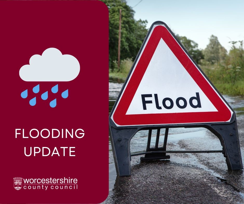 ⚠️ Hylton Road flood gate will be closed at 7pm tonight in Worcester - vehicular diversion via Henwick Road Foot/cycle access maintained