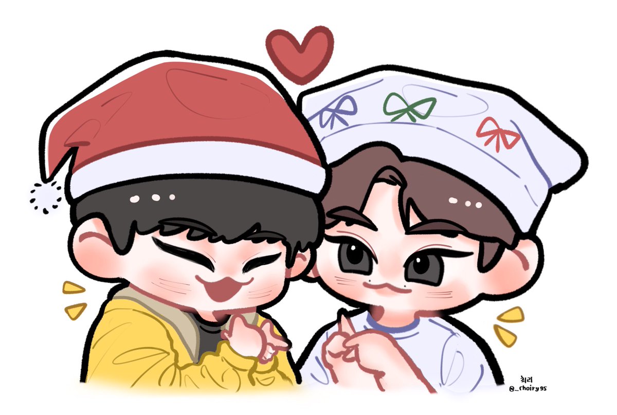_choiry95's tweet photo. Jingle Bells 🔔🎄🐱💘🐯
#seventeenfanart
#JUN #HOSHI
#JunSoon #준홋 https://t.co/cHghBD7Pr0