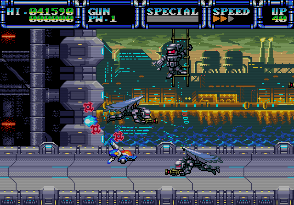 kentosama けんとさま (@kentosama_retro) on Twitter photo Hey Genesis World! Before going any further in IRENA, <a href="/unrivaled133/">1hko Jurassic Dope</a> has made a slight graphical improvement to remove the black outlines of these sprites. 🚀🕹️ #MegaDrive #RetroGaming #GameDev #Shooter #レトロゲーム #シューティングゲーム #ゲーム開発 #メガドライブ Hey Genesis World! Before going any further in IRENA, <a href="/unrivaled133/">1hko Jurassic Dope</a> has made a slight graphical improvement to remove the black outlines of these sprites. 🚀🕹️ #MegaDrive #RetroGaming #GameDev #Shooter #レトロゲーム #シューティングゲーム #ゲーム開発 #メガドライブ